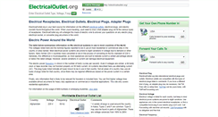 Desktop Screenshot of electricaloutlet.org