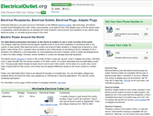 Tablet Screenshot of electricaloutlet.org